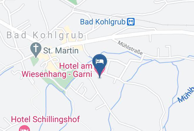 Garmisch Partenkirchen - Hotel Am Wiesenhang Garni Maps