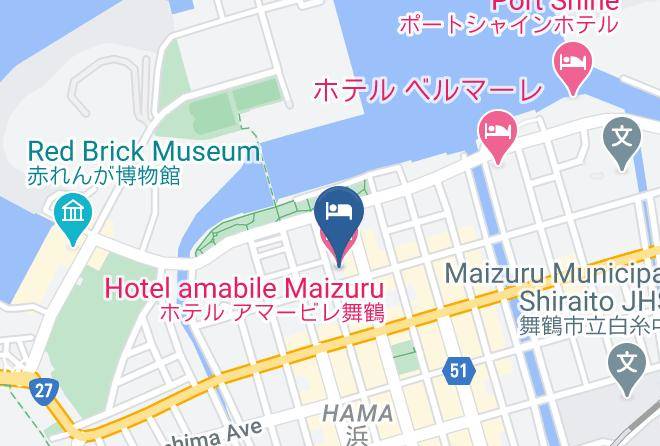 Maizuru City - Hotel Amabile Maizuru Maps