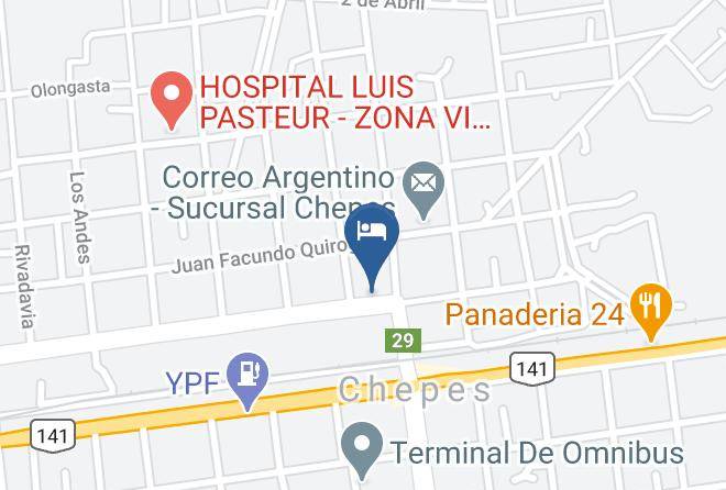Rosario Vera Penaloza - Amada Hotel Maps