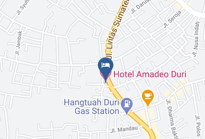 Bengkalis Regency - Hotel Amadeo Duri Maps