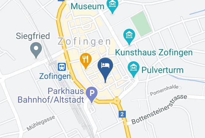 Zofingen - Hotel Amadeo Maps