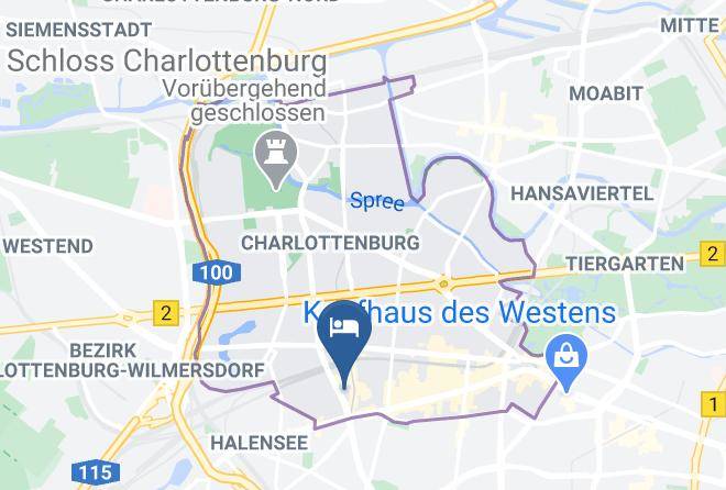 Stadt Berlin - Hotel Amadeus Am Kurfurstendamm Maps