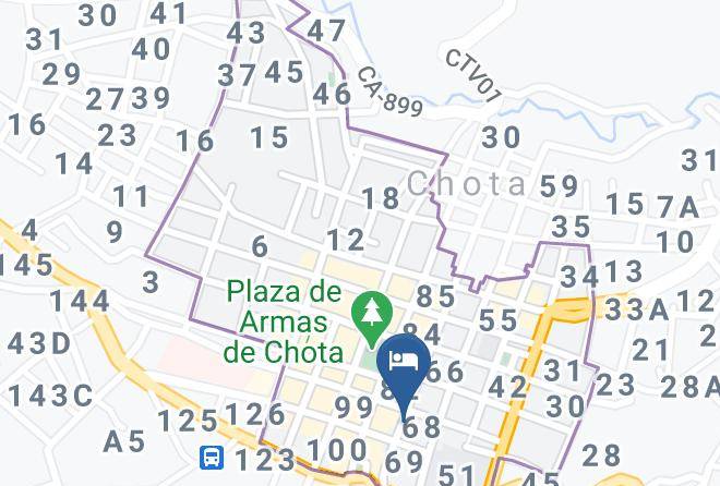 Chota - Hotel Amadeus Maps