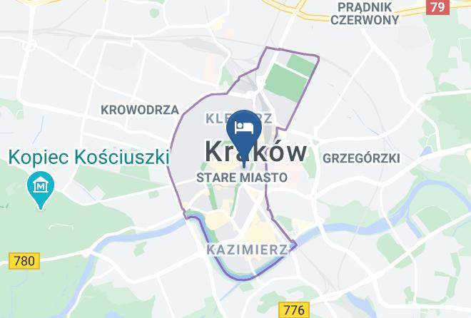 Cracow - Hotel Amadeus Boutique Hotel In The Krakow City Center Maps