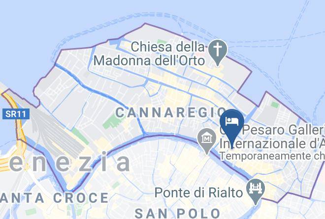 Hotel Amadeus Venice Map