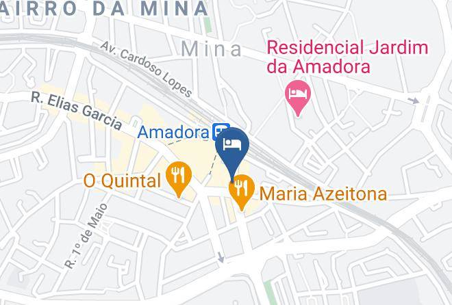 Amadora - Hotel Amadora Palace Maps