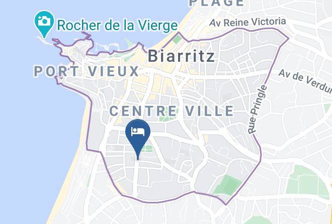 Pyrenees Atlantiques - Hotel Amaia Biarritz Maps