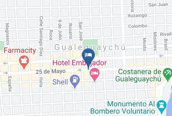 Gualeguaychu - Hotel Amalfi Centrico Maps
