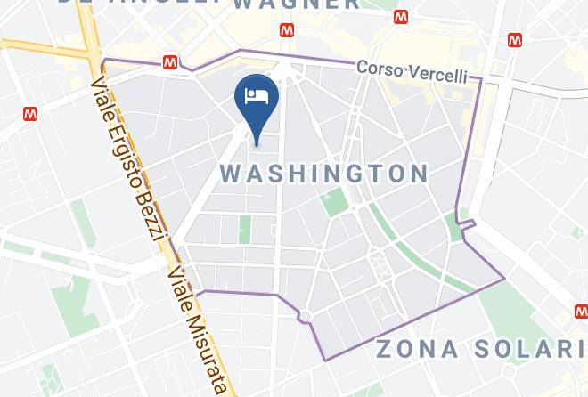 Milan - Hotel Amalfi Maps