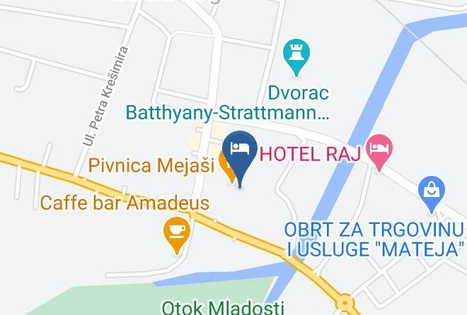 Ludbreg - Hotel Amalia Maps