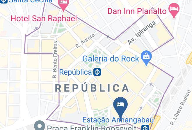 Sao Paulo Republica - Hotel Amalia Maps