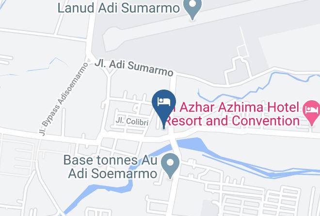 Hotel Amanah Sejahtera Map