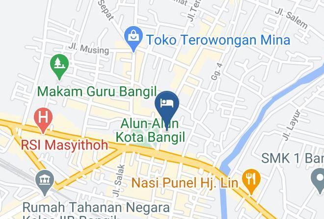 Pasuruan Regency - Hotel Amanah Syariah Maps