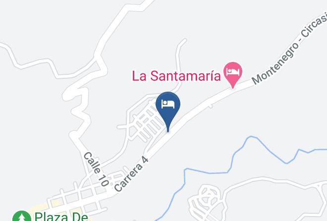 Montenegro - Hotel Amancay Maps