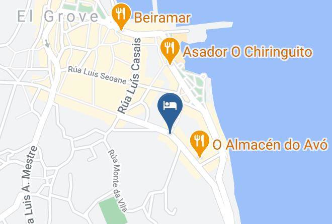 Hotel Amandi El Grove Map