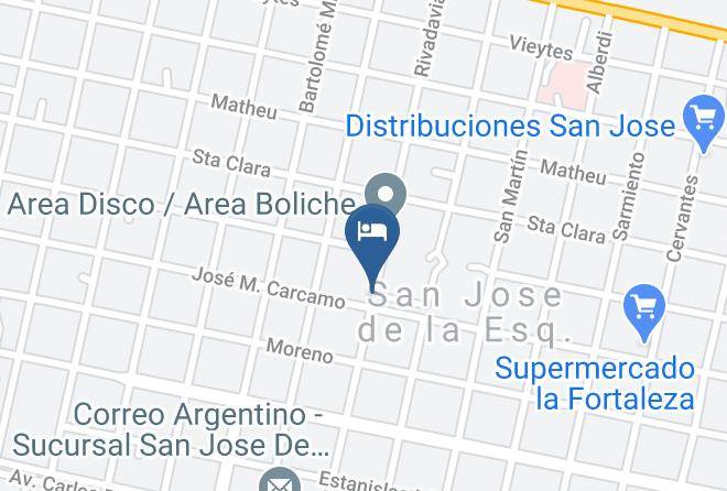 Caseros Department - Hotel Amaneceres Maps