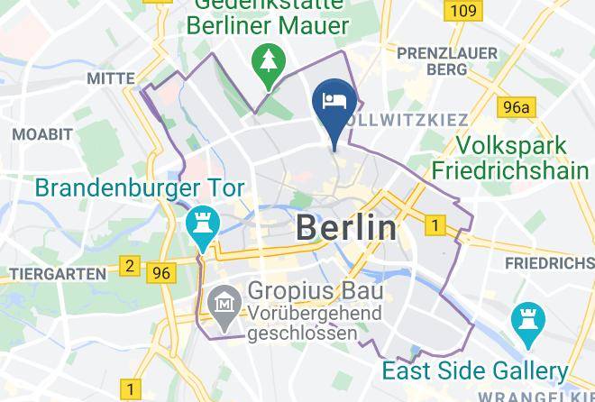 Stadt Berlin - Hotel Amano Berlin Mitte Maps