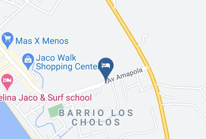Garabito - Hotel Amapola Maps