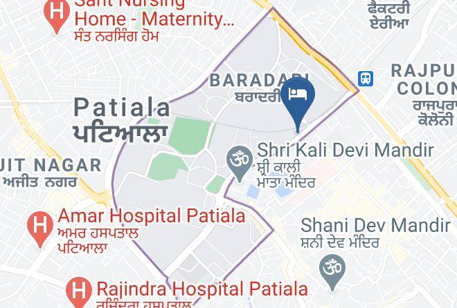 Patiala - Hotel Amar And Restaurant Maps