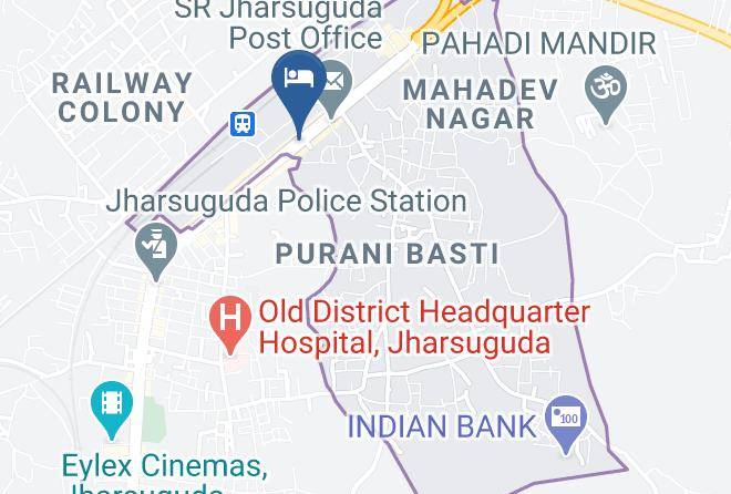 Jharsuguda - Hotel Amar Maps