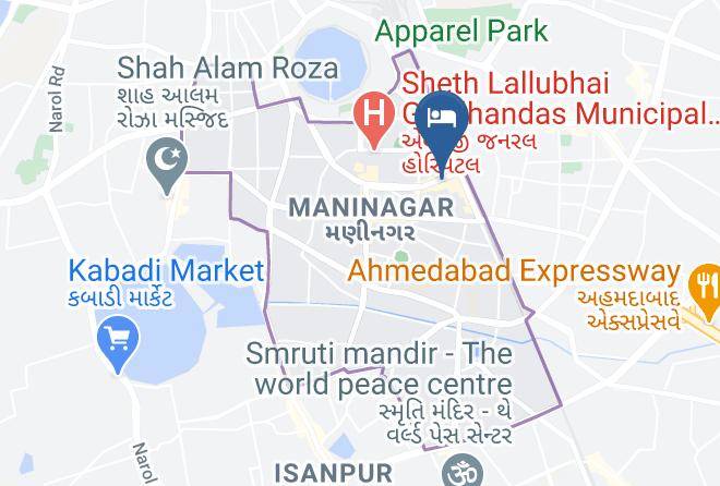 Ahmadabad - Hotel Amar Palace Maps