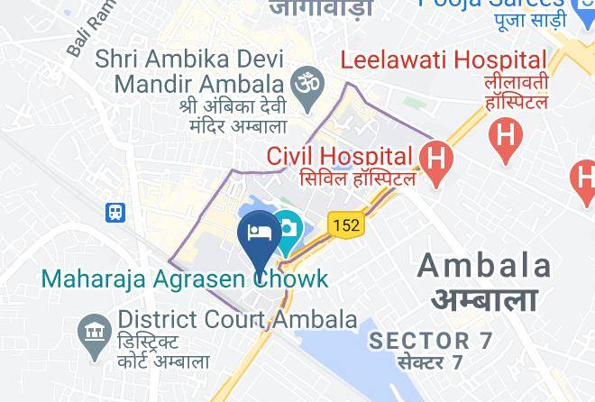 Hotel Amar Palace Map