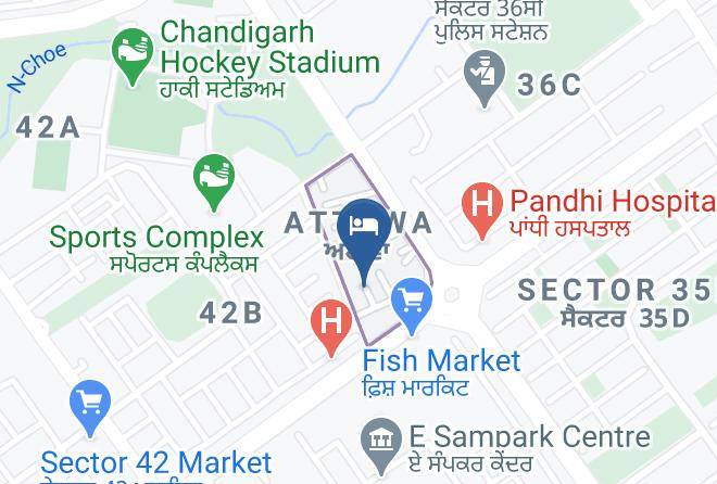 Sector 42 - Hotel Amar Palace Maps
