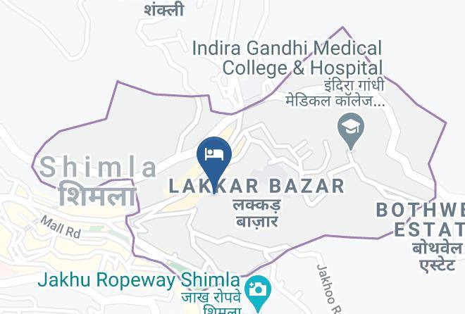Shimla - Hotel Amar Palace Maps