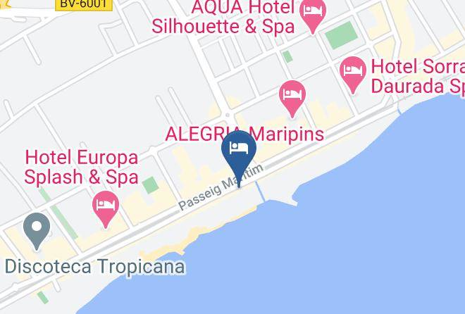 Hotel Amaraigua Map