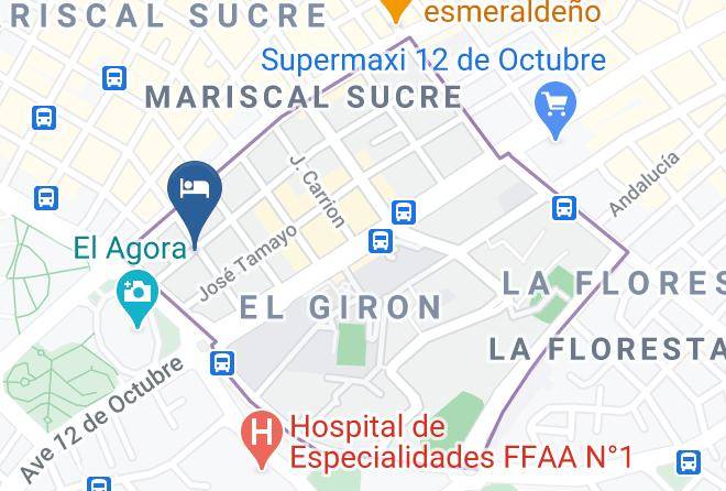 Distrito Metropolitano De Quito - Hotel Amaranta Maps