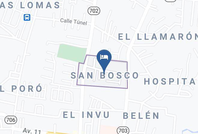San Ramon - Hotel Amaranto Maps
