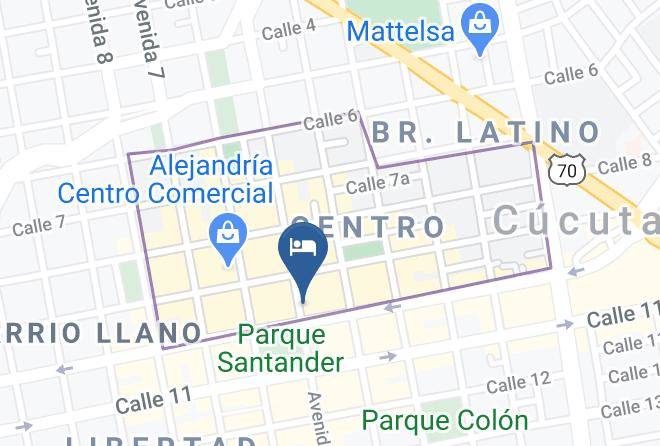 Cucuta - Hotel Amaruc Maps