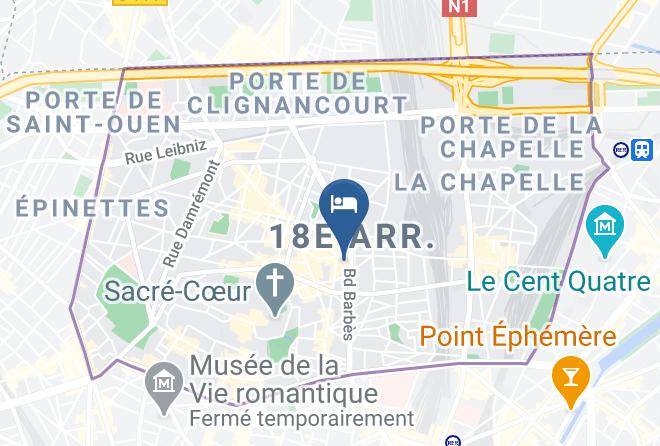 Hotel Amarys Simart Map