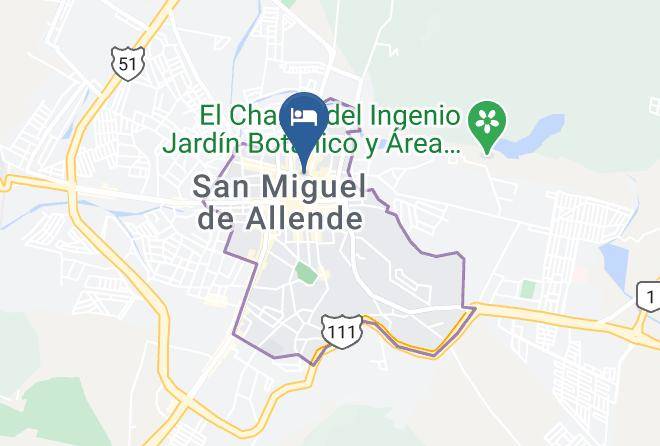 San Miguel De Allende - Hotel Amatista Maps