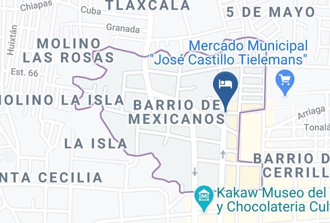 San Cristobal De Las Casas - Hotel Amayal Maps