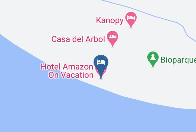 Leticia - Hotel Amazon On Vacation Maps