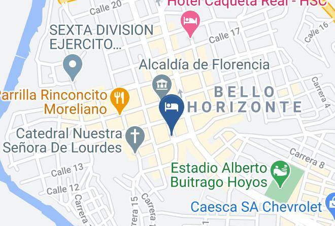 Florencia - Hotel Amazon Restaurante Maps