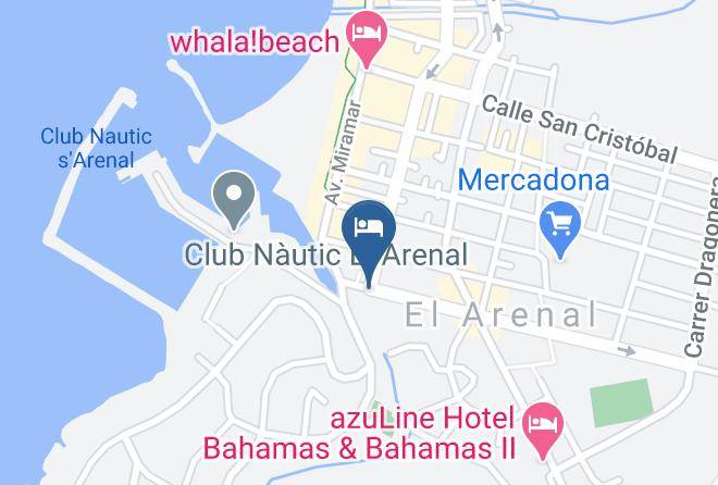 Baleares - Hotel Amazonas Maps