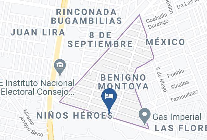 Durango Benigno Montoya - Hotel Amazonas Maps
