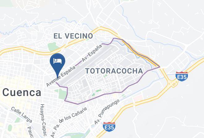 Cuenca - Hotel Amazonas Maps