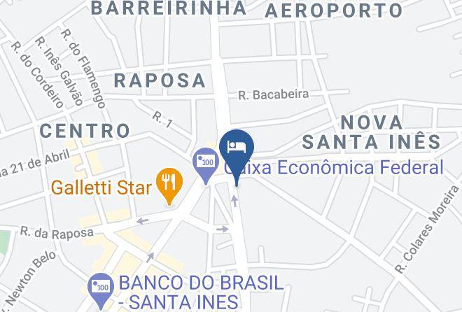 Santa Ines - Hotel Amazonas Maps