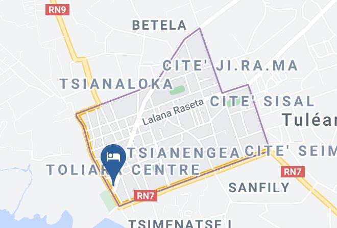 Toliary I - Hotel Amazone Tulear Maps