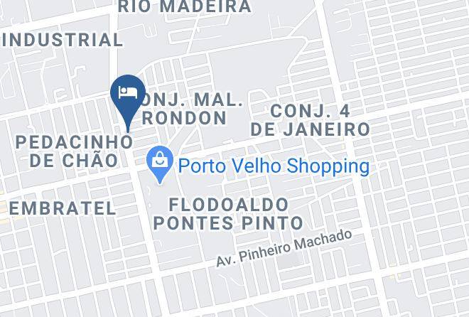 Porto Velho - Hotel Amazonia Maps