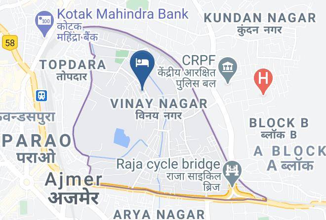 Ajmer - Hotel Amba Maps
