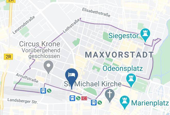 Munich District - Hotel Amba Maps