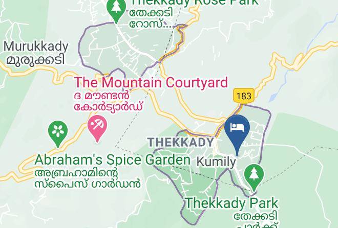 Peerumade - Hotel Ambadi Thekkady Maps