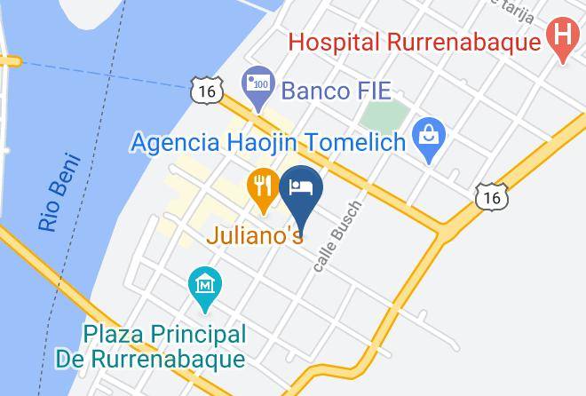 Jose Ballivian - Hotel Ambaibo Maps