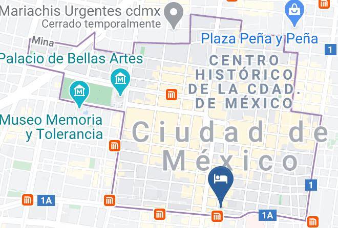 Cuauhtemoc - Hotel Ambar Maps