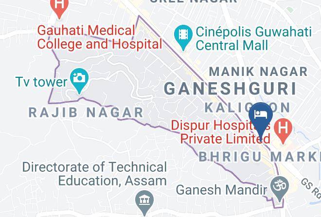 Guwahati - Hotel Ambarish Maps
