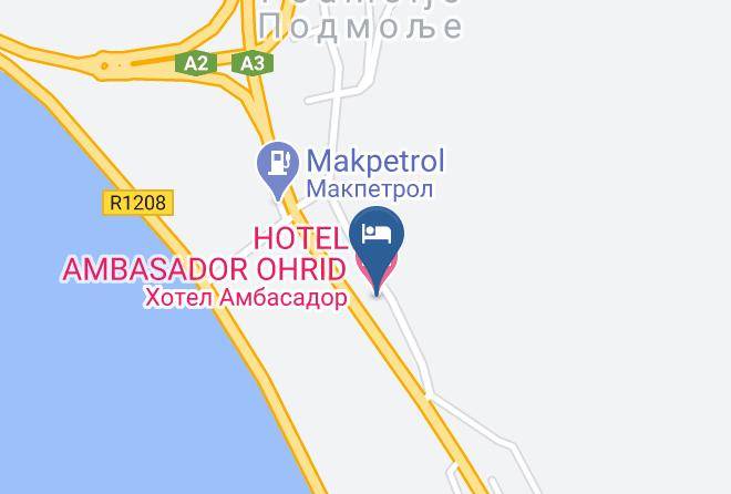 Ohrid - Hotel Ambasador Ohrid Maps